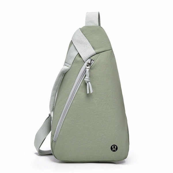 New with tags! DUPE LULU Inspired Unisex Crossbody Bag in Sage Green