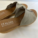 NEW W/ BOX, Retails $110, Italian Shoemakers Sable Sandal Rope, Sz 12