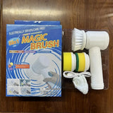 New Retails $40+ Electric Cleaning Brush with 3 Replaceable Brush Heads for Bathtub, Floor etc