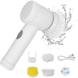 New Retails $40+ Electric Cleaning Brush with 3 Replaceable Brush Heads for Bathtub, Floor etc