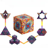 New 3D Magnetic Magic Changeable Cube Shape Shifting Puzzle!  72 different shapes that you can create and master!