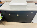 New Magick Woods Essex 49" Vanity in Dark Chocolate Model # 30158! NEW TOP WITH SINK! Retails $910+