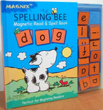 Awesome Magnix Spelling Bee Magnetic Read & Spell Book! Ages 3+