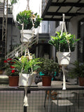 New MAOQIAN 3 in 1 Macrame Kit for Beginners, 3mm x 220yards Cotton Macrame Cord, 3 DIY Macrame Plant Hanger Kits for Adults with Instructions Macrame Supplies Best for Macrame Plant Hanger Kit