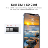 MaxPhone, 1GB+8GB, 6.3 inch Drop Notch Screen, Face ID, Android 6.0 MTK6580P Quad Core, Network: 3G, Dual SIM Maxphone Blue