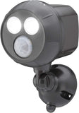 New Mr. Beams MB390 300-Lumen Weatherproof Wireless Battery Powered LED Ultra Bright Spotlight with Motion Sensor, Brown! Retails $57+