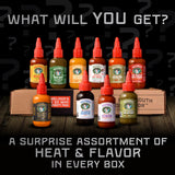 New Melinda’s Mini Hot Sauce Variety Pack - 8 Pack (2 Oz Each) - Gourmet Hot Sauce Set with Travel Friendly Mini Bottles in 8 Flavours! Great stocking stuffers
