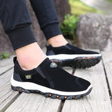New Retails $56+ Men's Good Arch Support & Breathable and Light & Non-Slip Shoes, Black Sz 14