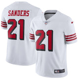 NEW Deion Sanders San Francisco 49ers Nike Color Rush Vapor Untouchable Limited Retired Player Replica Jersey - White, Sz M, Retails $202
