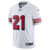 NEW Deion Sanders San Francisco 49ers Nike Color Rush Vapor Untouchable Limited Retired Player Replica Jersey - White, Sz M, Retails $202