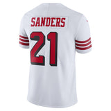 NEW Deion Sanders San Francisco 49ers Nike Color Rush Vapor Untouchable Limited Retired Player Replica Jersey - White, Sz M, Retails $202