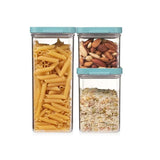 NEW Retails $70+, Mepal Netherlands Omnia 3-Piece Storage Set - Nordic Teal