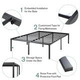 New in box! Latitude Run 18.3'' High Metal Bed Frame, Full/Double! Retails $230+