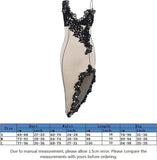 New Micas Asymmetric Lace Panel Midi Dress Sz M
