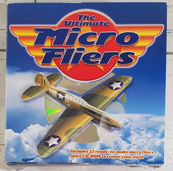 New The Ultimate 'MICRO FLIERS'..32 DIY ready to make kit to make micro fliers