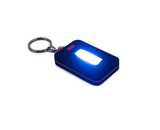 New Super Bright Micron Keyring Flashlight With COB LED Light, Black/Purple