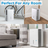New in box! Midea Portable EasyDry 50 Pint Dehumidifier with built in timer, 4,500 Sq. Ft. Energy Star Certified!! Retails $350+
