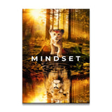 Retails $139 NEW Large Motivinci Mindset Inspirational Artwork, 48 X 67.5cm (19 inch x 27 inch