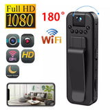 New WIFI Mini Body Camera HD 1080P Night Vision Cam Video Audio Recorder Clip on