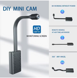 New Mini WiFi Camera HD Indoor Camera 1080P Security Surveillance IP Camera Video Recorder Loop Recording 360 Degree Security Cam