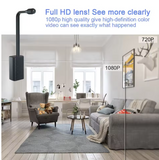 New Mini WiFi Camera HD Indoor Camera 1080P Security Surveillance IP Camera Video Recorder Loop Recording 360 Degree Security Cam