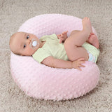 New Minky Dots Nursing Pillow, with ultra soft plush removable cover