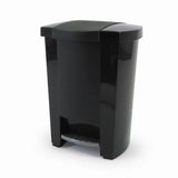 New Mistral® 19L Classic Step Can Black, 19 litre capacity with removable liner Black