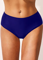 New Retails $60+ MODLILY DESIGN Patchwork Low Waisted Ombre Royal Blue Tankini Set SZ 8