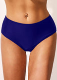 New Retails $60+ MODLILY DESIGN Patchwork Low Waisted Ombre Royal Blue Tankini Set SZ 8