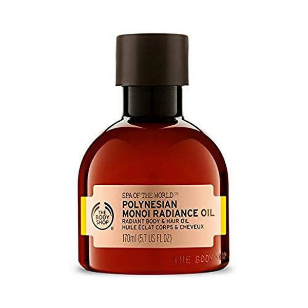 New The Body Shop Spa of the World Polynesian Monoi Radiance Oil, for Body and Hair, 5.7 fl. oz. Retails $69+
