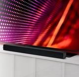 New Retails $149+ Monster 32" Freestanding Wireless Sound Bar, Black with remote!