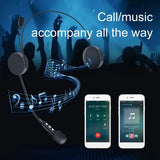 New MH06 Motorcycle Helmet Headset Motorbike Wireless BT 5.0 Headphones with Microphone Supports Automatic Answering Motor Helmet Earphone