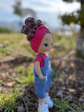 New Ms. Rachel Amigurumi Handmade Doll. A 100% handmade doll from organic yarn. Every stitch of this amigurumi doll has been carefully knitted with love❤️ 13" Tall, Retails $174+