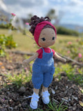 New Ms. Rachel Amigurumi Handmade Doll. A 100% handmade doll from organic yarn. Every stitch of this amigurumi doll has been carefully knitted with love❤️ 13" Tall, Retails $174+