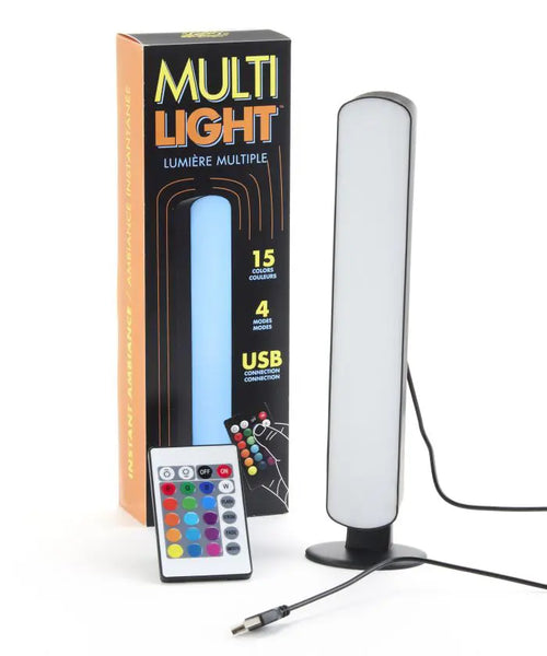 New USB Multi-Color LED Light Bar with Remote Control