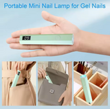 New YIKOOLIN Portable UV LED Nail Lamp USB Mini Nail Dryer UV LED Lamp for All Gel Nail Care UV LED Lamp for Home and Travel Use