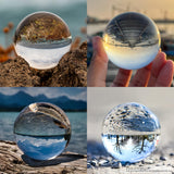 NEW 4 Inch Crystal Ball! Clear Glass Ball Photography Lens Ball for Home, Office, Photography Wedding Decoration Gift, made of premium K9 crystal material, flawless and lead free, 100% clear.