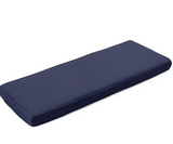 New Retails $120+ Indoor/Outdoor 3'' Bench Seat Cushion in Navy with Piping, 43 Inches Long X 22.5 inches deep