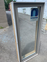 LOT 209-LARGE SKID OF NEW WINDOWS, 6 TOTAL! Sizes are 40 1/8 X 27” opens swing left slight damage see pictures, 3 windows 30” X 40” fixed, 2 windows 27 1/8” X 62 1/8” fixed