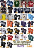 NFL jerseys No.97934 32 colours Size S-6XL $55 Customize name & number, Tax included!!