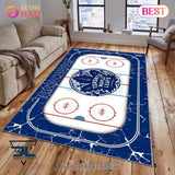 NEW NHL Toronto Maple Leafs Non-Slip Rug/Mat With Cushioning Home Decor For Living Room, Bedroom Rug - 3ft x 5ft