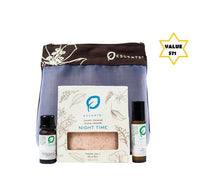 NEW Escents Night Time & Snore B'gone Aromatherapy Essential Oils  & Bath Salts Bundle, all for a good night's sleep! Retails $52