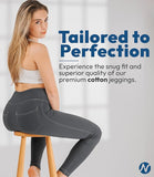 New Nirlon Women's Jeggings High Waist Tummy Control Jean Leggings with Pockets Sz 2X Retails $89+