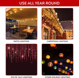 New No Ladder Pro Quick Release Holiday Light Hanging Kit (Pole & 25 Clips)