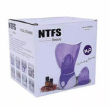 New NTFS Beauty Facial Steamer NTFS-618 Deep Cleanse Spa Moisturizing Steamer, box is distressed