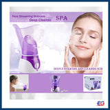 New NTFS Beauty Facial Steamer NTFS-618 Deep Cleanse Spa Moisturizing Steamer, box is distressed