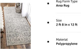 New Wayfair nuLOOM Minta Vintage Runner Rug, 2' 8" x 12', Grey! Retails $153 W/Tax!