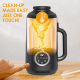 New Retails $165+ 10-in-1 Nut Milk Maker, 40oz Blender Homemade Almond, Oat, Soy, Coconut milk, Juice & Soup, Electric Bean Milk Machine with Delay Start/Auto-Clean/Boil Water/Keep Warm, Black