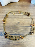 New Nygard Collection Bronze tone long necklace with lobster clap closure! 20 Inch