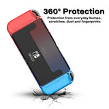 NEW Nyko Thin Case for Nintendo Switch OLED - Clear [Nintendo Switch Accessory] No Box, includes Manual & plastic protectant